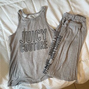 Juicy Couture Gray Track Pants with Relaxed Fit